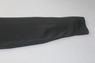SL2100 Black color Chiffon Top Long Sleeve / Women'S Long Sleeve Chiffon Blouse